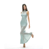 Quicksand Slim Mesh Long Dress image 4