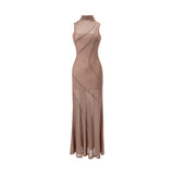 Quicksand Slim Mesh Long Dress image 6