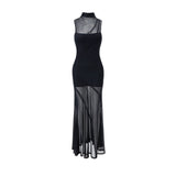 Quicksand Slim Mesh Long Dress image 18