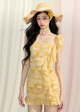 Slimming spicy dress