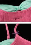 Fake two-piece camisole simple skirt and pants suit