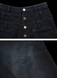 Three-waist jeans loose casual pants
