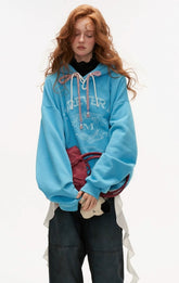 Casual hooded sweatshirt