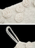 Flower lace camisole setup
