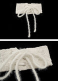 Flower lace camisole setup