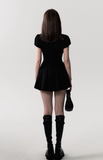 College Style A-Line Shirt Dress