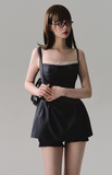 Dress with lace detail