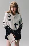 High-Grade Jacquard Knit Cardigan