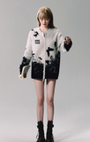 High-Grade Jacquard Knit Cardigan