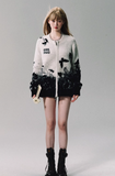 High-Grade Jacquard Knit Cardigan