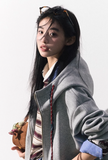 Miu-Inspired Baseball Jacket Skirt Set