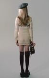 Jacquard Knit Sweater & Skirt Set
