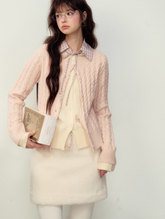 리틀 밀크 케이크 A라인 스커트