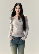 Rose Ribbon Multi-Wear Tee