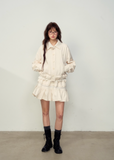 Dreamy Miu Lace Jacket & Layered Cake Skirt Set