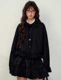 Dreamy Miu Lace Jacket & Layered Cake Skirt Set