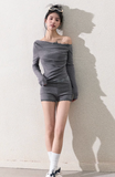 Cherish Off-Shoulder Set