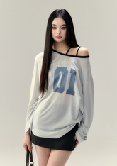 Loose Contrast Tee