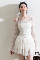 슬림 레이스 스포츠 드레스