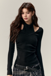 Spring Knit Layered Tee