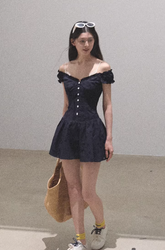 Slim Cotton Tea Dress