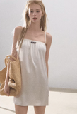 Silk Satin Two-Way Slip Dress set