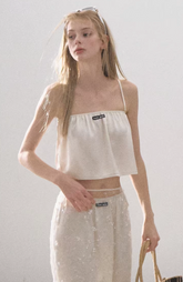 실크 새틴 투웨이 슬립 드레스 세트