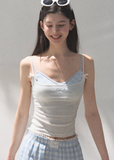 신축성 있는 레이스 스트랩 란제리 세트