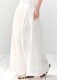 Off-Shoulder White Two-Piece Dress