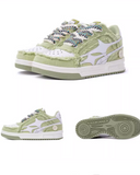 워시드 엣지 레트로 스케이트 슈즈