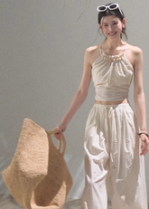 Soft Bloom Halter Vest