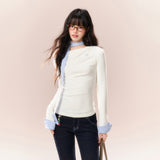 어깨 두 벌 티셔츠