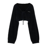 캣 페어 아일 스웨터 드레스 숏 밍크 코트 하이엔드