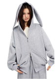 Rabbit ears hoodie and pants
