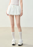 College Style Spliced Fake Two-Piece Tee
