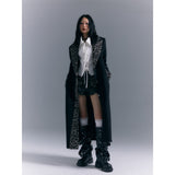 Shoulder pad coat jacket