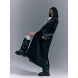 Shoulder pad coat jacket
