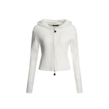 베어 스웨터 재킷 후드티