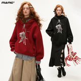 강아지 후드 스웨트셔츠 루즈 캐주얼 긴팔