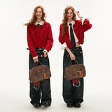 로즈 숏 카디건 스웨터 긴팔