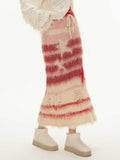 Original striped star skirt midi and long skirt