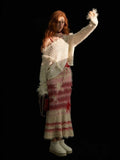 Original striped star skirt midi and long skirt