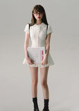 College Style A-Line Shirt Dress