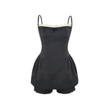 Dress with lace detail