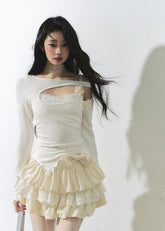 T-shirt female long sleeve slim top