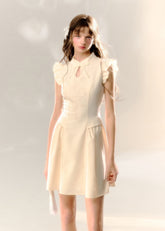 Lily of the Valley Embroidered Dress