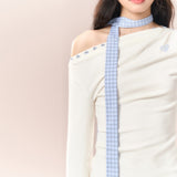 어깨 두 벌 티셔츠