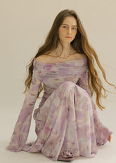 Mini Floral Suit Dress