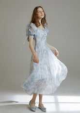 플로럴 티드레스