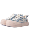 Smiley Sole Thick Platform Shoes